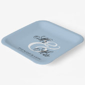 ミッエレガントミニマルズとミセス結婚ズ ペーパープレート (傾斜あり)