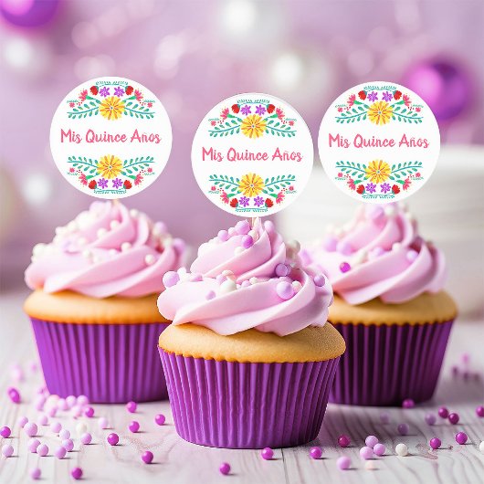 ミッカラフルクインアノスメキシカンフィエスタ花 ラウンドシール