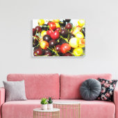 ミッカラフルクスさくらんぼフードキャンバスウォールアート キャンバスプリント (インサイチュ (リビング))