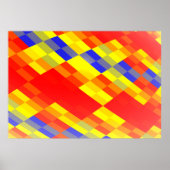 ミッカラフルクス抽象芸術バックグラウンドdesingabstract, ba ポスター (正面)