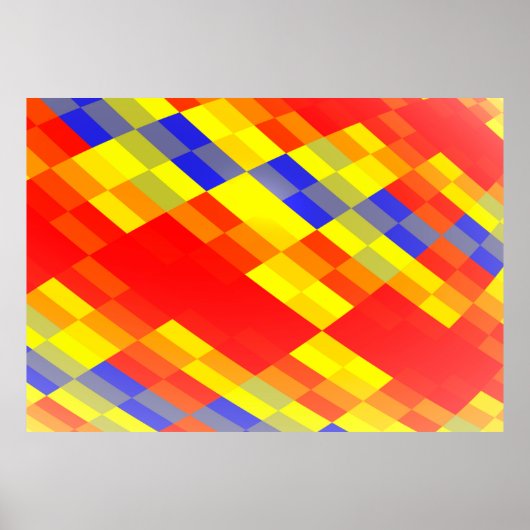 ミッカラフルクス抽象芸術バックグラウンドdesingabstract, ba ポスター (正面)