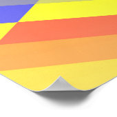 ミッカラフルクス抽象芸術バックグラウンドdesingabstract, ba ポスター (角)