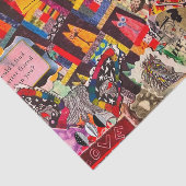 ミッカラフルクメディアアポップ・アートのートコラージュティッシュペーパー 薄葉紙 (詳細)