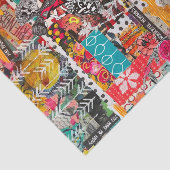 ミッカラフルクメディアアポップ・アートのートコラージュティッシュペーパー 薄葉紙 (詳細)