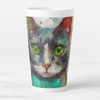 ミッカラフルクメディアプリントホリデーマグカップAP407A2 カフェラテマグ