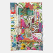 ミッカラフルトメディ感動的アキッチンタオル キッチンタオル (縦)