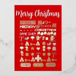 ミッキーたちのホリデーシーズン クリスマスの食事 箔シーズンカード