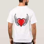 ミッキーと魔法に入る Tシャツ (裏面)