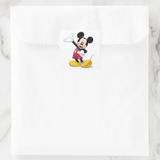 ミッキーのおもしろいシール スクエアシール (バッグ)