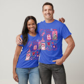 ミッキーのサンタクロース クリスマスのユーモア Tシャツ (ユニセックス)