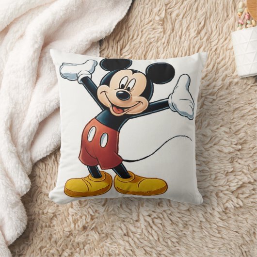 ミッキーズコージー心地よい枕 クッション (ブランケット)