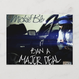 ミッキーブルー ポストカード