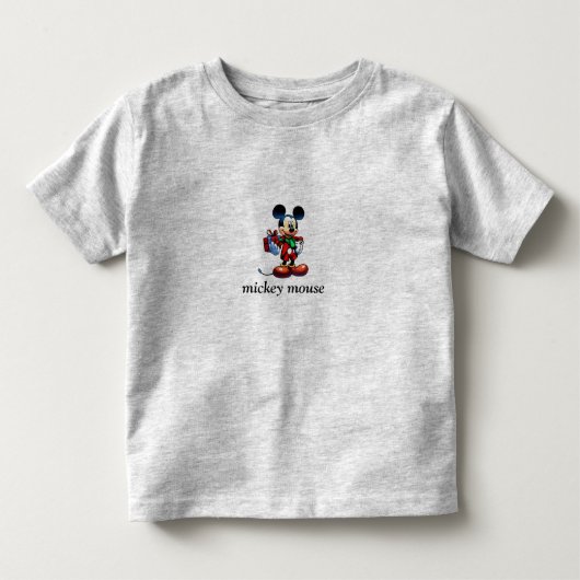 ミッキーマウスの幼児用Tシャツ トドラーTシャツ (正面)