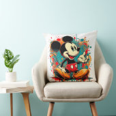 ミッキーマウスヴィンテージアート クッション (椅子)