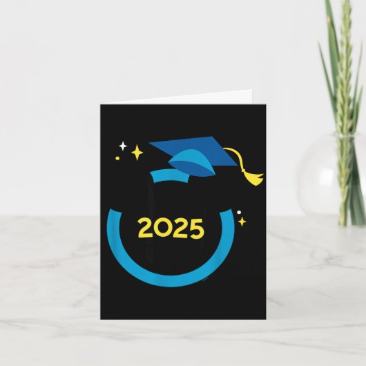ミッキーマウス 青い卒業帽子 クラスオブ2025  カード (正面)