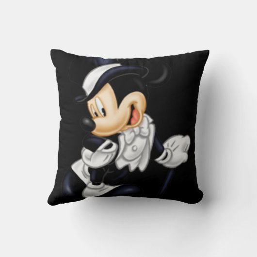 ミッキー クッション (裏面)