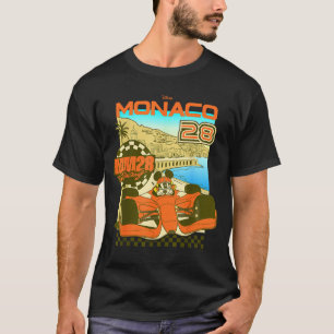 ミッキー&フレンズ モナコ28 レースポスター Tシャツ
