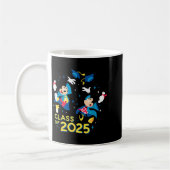 ミッキー＆ミニーマウス卒業式 クラスオブ2025 コーヒーマグカップ (左)