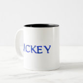 ミッキー（名前） ツートーンマグカップ (正面左)