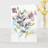 ミックスに花 カード (黄色い花)