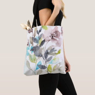 ミックスの花 トートバッグ