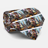 ミックスアップワールド – ニューヨークシティ&パリ ネクタイ (ロール)