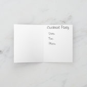 ミックスアンドミングルカクテルパーティの招待状 カード (内部)