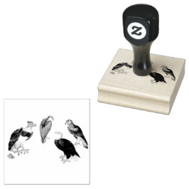 ミックスイーグルズバードスクラップブック作り ラバースタンプ
