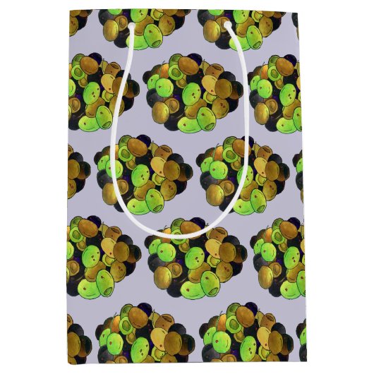 ミックスオ地中海のリーブのギリシャ料理カラマタ ミディアムペーパーバッグ (正面)