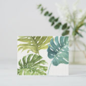 ミックスグリーン |トロピカルパームズ ポストカード (スタンド正面)