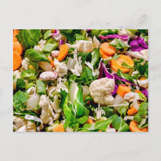 ミックスサラダ ポストカード (正面)