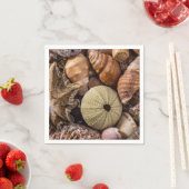 ミックスシーシェルカクテルナプキン スタンダードカクテルナプキン (インサイチュ)