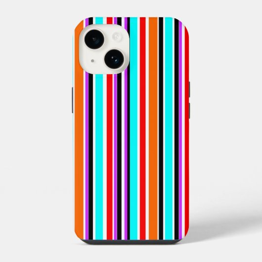 ミックスストライプ iPhoneケース (裏面)
