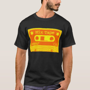 ミックステーサイケデリックプ – オレンジと黄色 Tシャツ