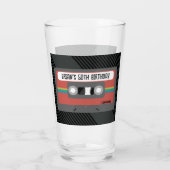 ミックステーパーソナライズされたプ タンブラーグラス (裏面)