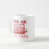 ミックステープにする コーヒーマグカップ (正面左)