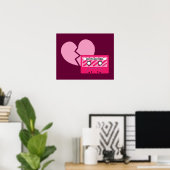 ミックステープのハートブレイク ポスター (ホームオフィス)