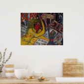 ミックステープを平手打ちする ポスター (キッチン)