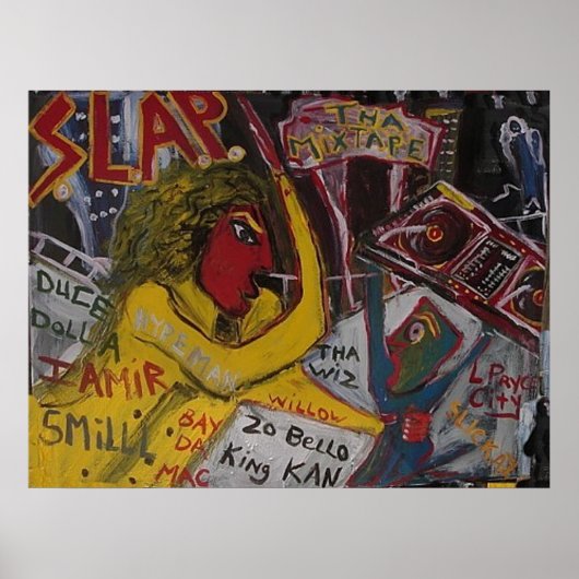 ミックステープを平手打ちする ポスター (正面)