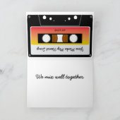 ミックステープバレンタインカード シーズンカード (内部)