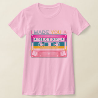 ミックステープヴィンテージ1980s NostalgiaレトロTech Gen X Tシャツ