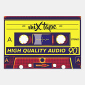 ミックステープ ラッピングペーパーシート (正面)