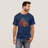 ミックステープ – DJディスクジョッキー Tシャツ (正面フル)