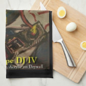 ミックステープDJ IV キッチンタオル (四つ折り)