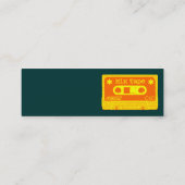 ミックステーポップ・アートのプ スキニー名刺 (裏面)