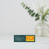 ミックステーポップ・アートのプ スキニー名刺 (スタンド正面)