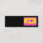 ミックステーポップ・アートのプIII スキニー名刺 (裏面)