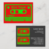 ミックステーポップ・アートのプIV 名刺 (正面/裏面)