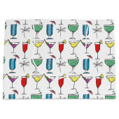 ミックスドリンクカクテル抱き枕 ラージペーパーバッグ (正面)