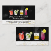 ミックスドリンク | Bartending 名刺 (正面/裏面)